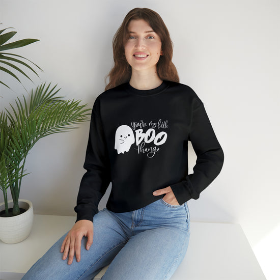 Load image into Gallery viewer, You&amp;#39;re My Little Boo Thang Crewneck
