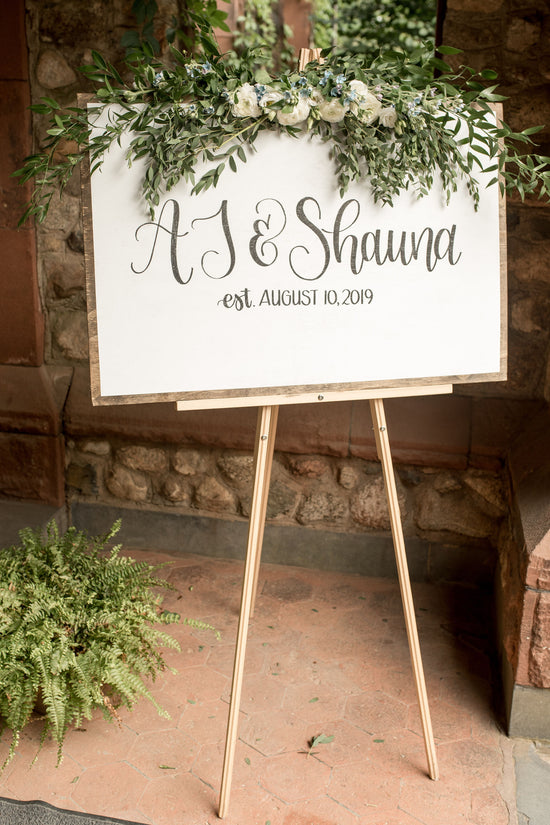 Wedding & Event Hand Lettering Service