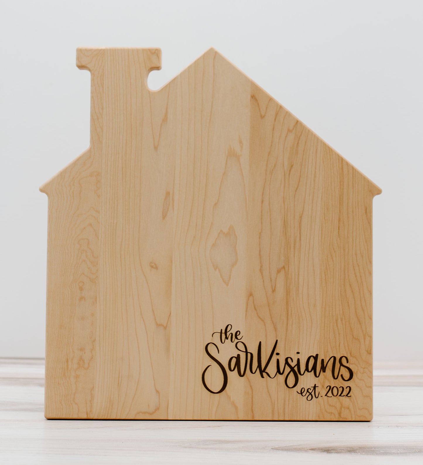 Load image into Gallery viewer, Wooden House Shape Cutting Boards
