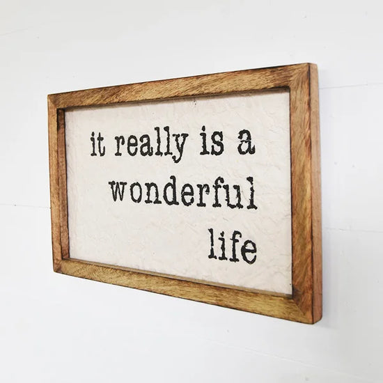 It Really is a Wonderful Life Sign