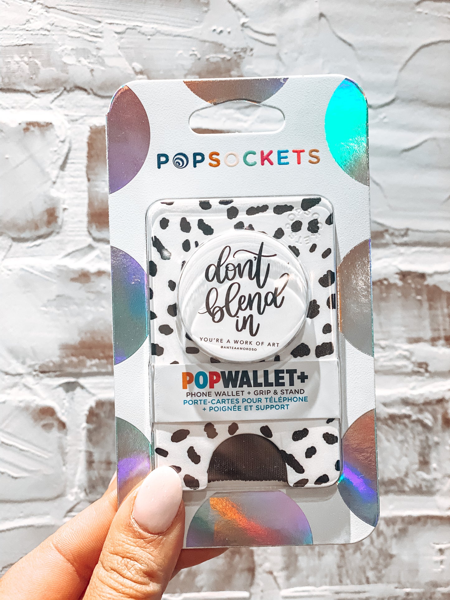PopSockets - PopWallet+ Phone Wallet - White